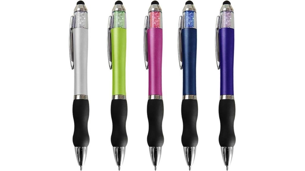 eight pack ballpoint pens