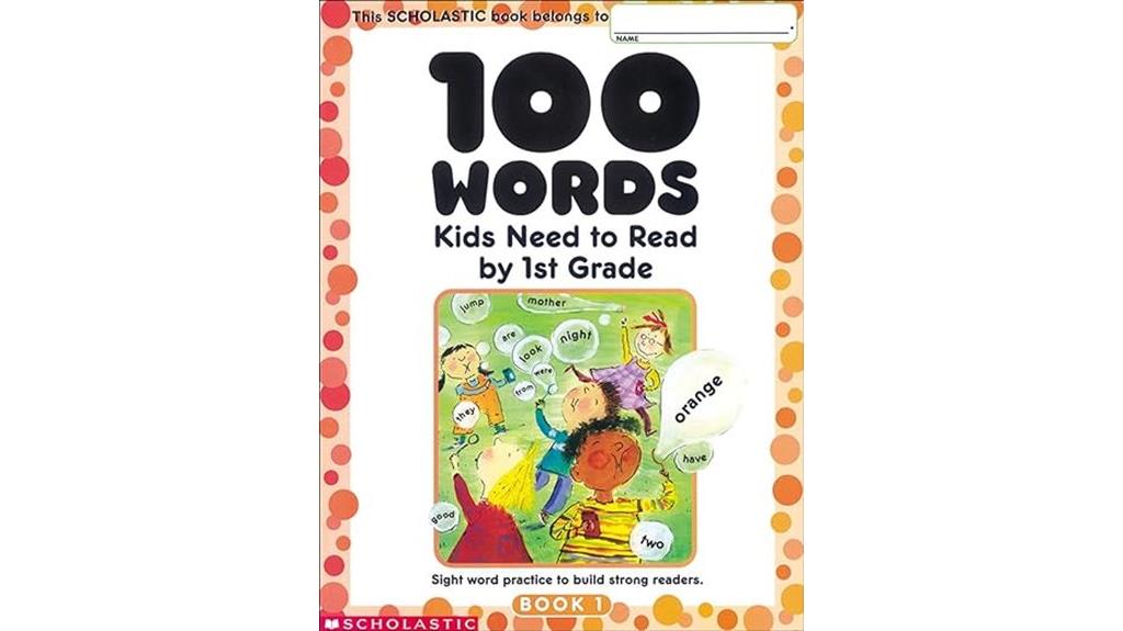 essential early reading vocabulary