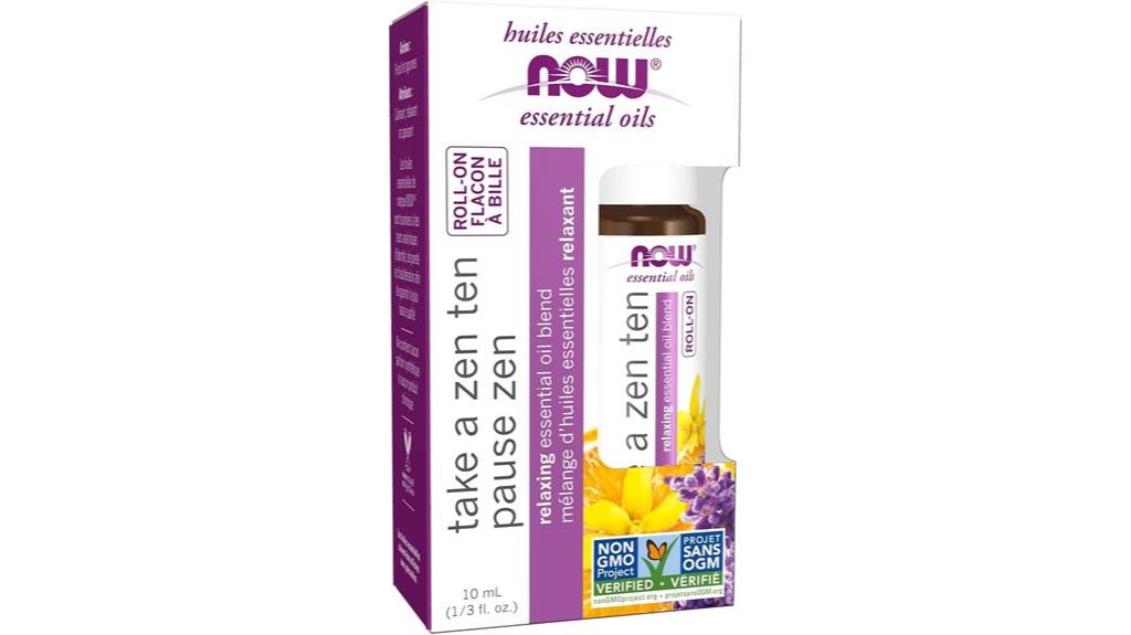 essential oils roll on product