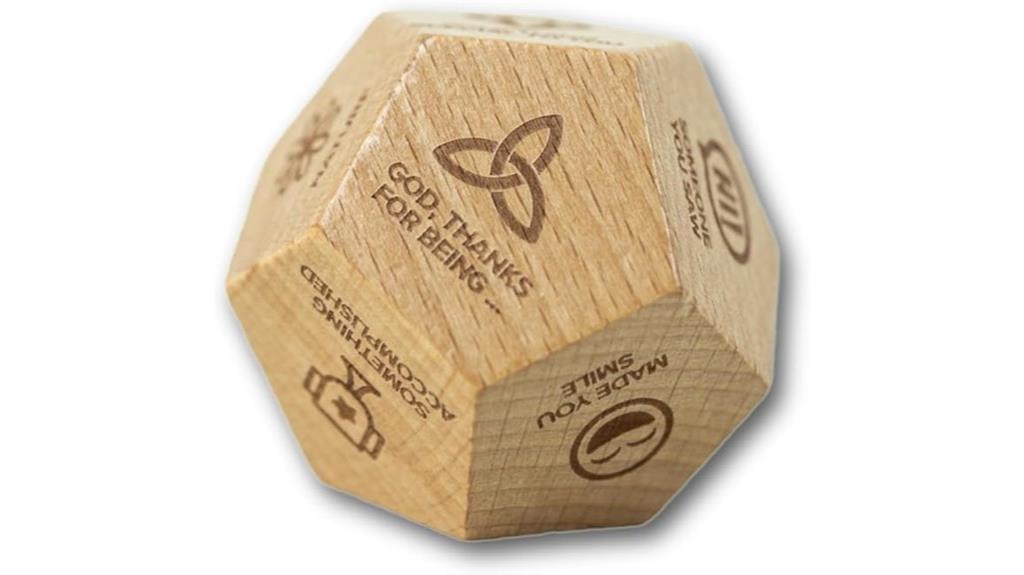 family gratitude dice