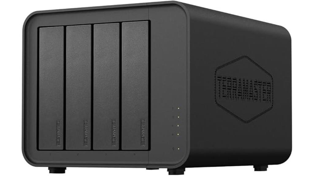 four bay nas with quad core