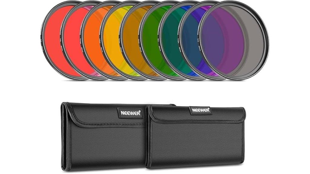 full color camera lens filters