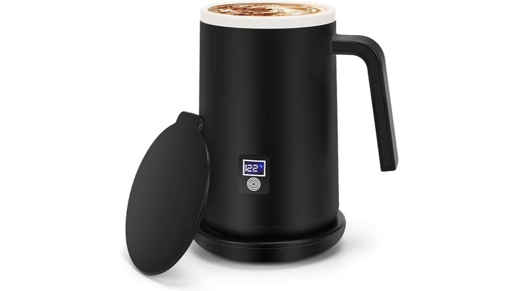 heated coffee mug display