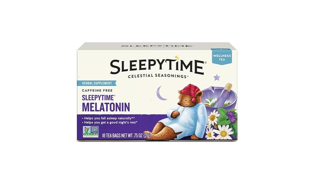 herbal tea with melatonin