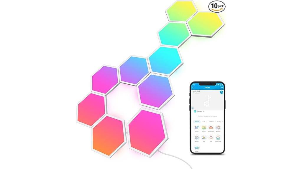 hexa rgbic wall panels