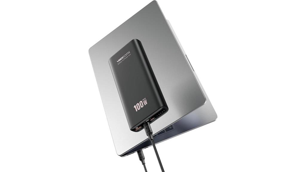 high capacity 100w power bank