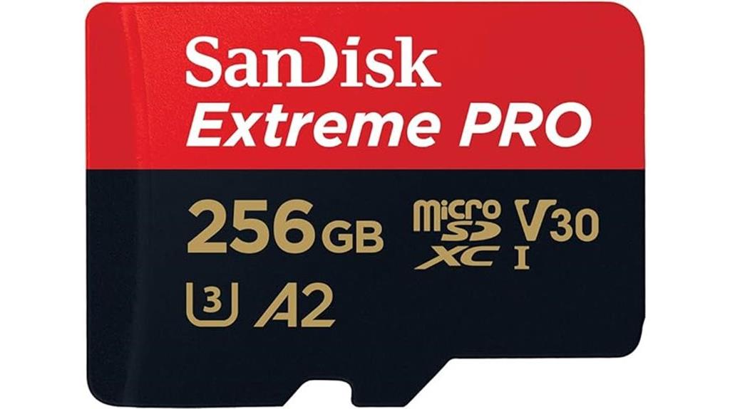 high speed 256gb microsd