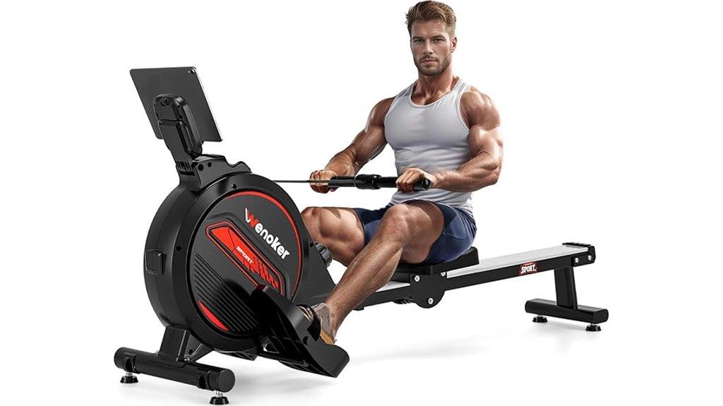 home magnetic rowing machine
