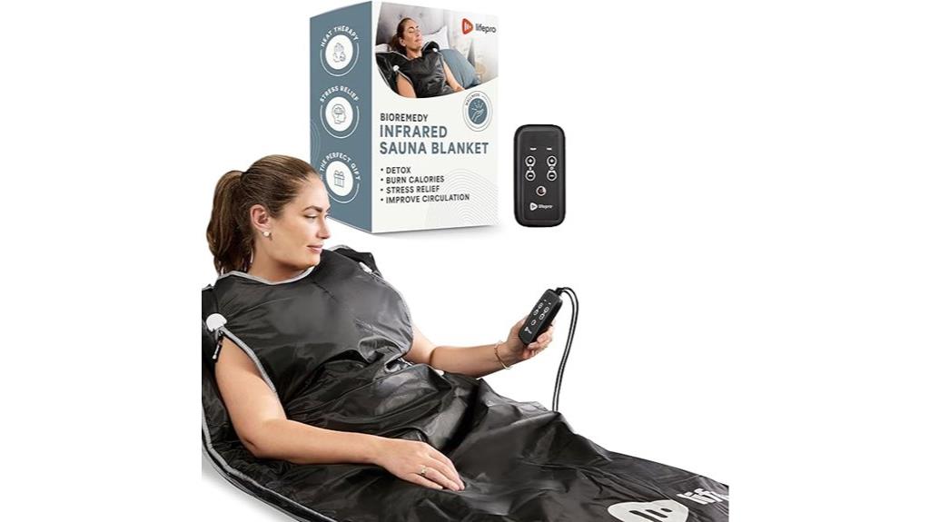 infrared sauna blanket therapy