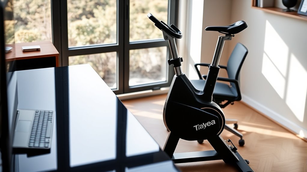 key desk cycle features