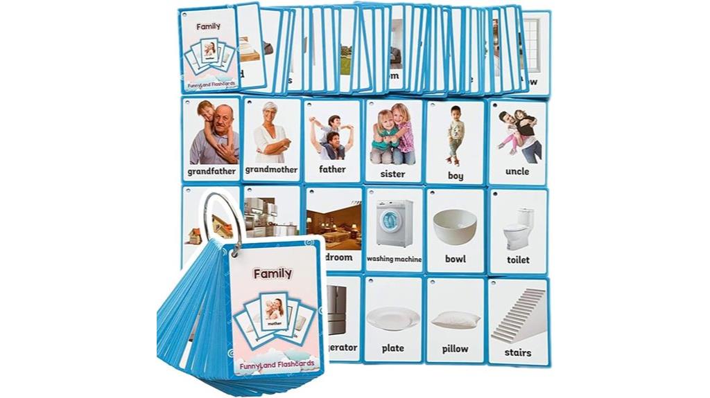 kids educational flash cards