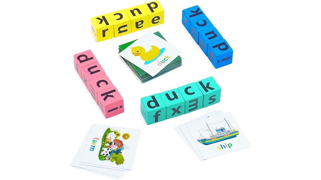 kids flash card spelling game