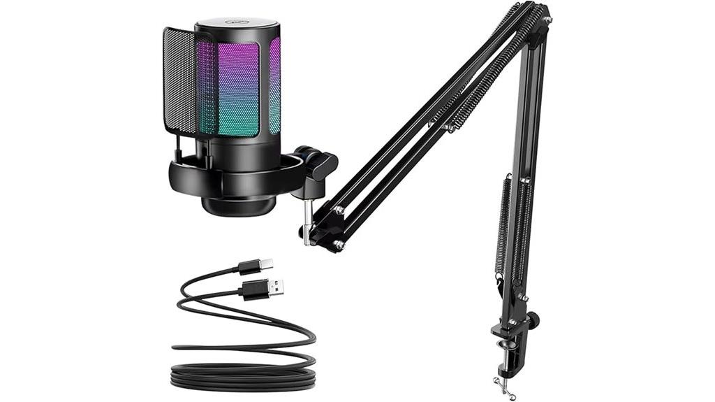 kingsom gaming microphone setup