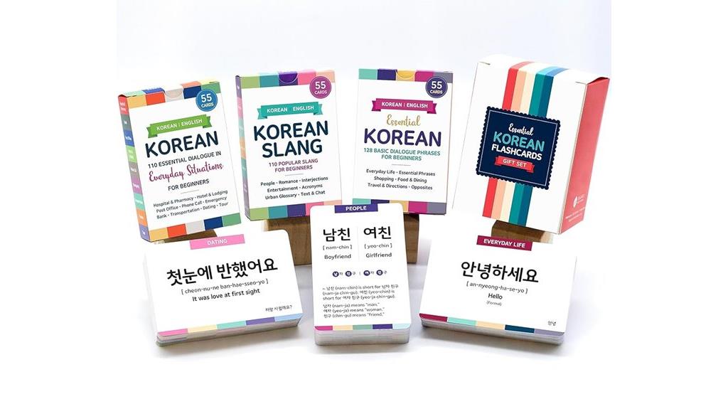 korean conversation flashcards pack