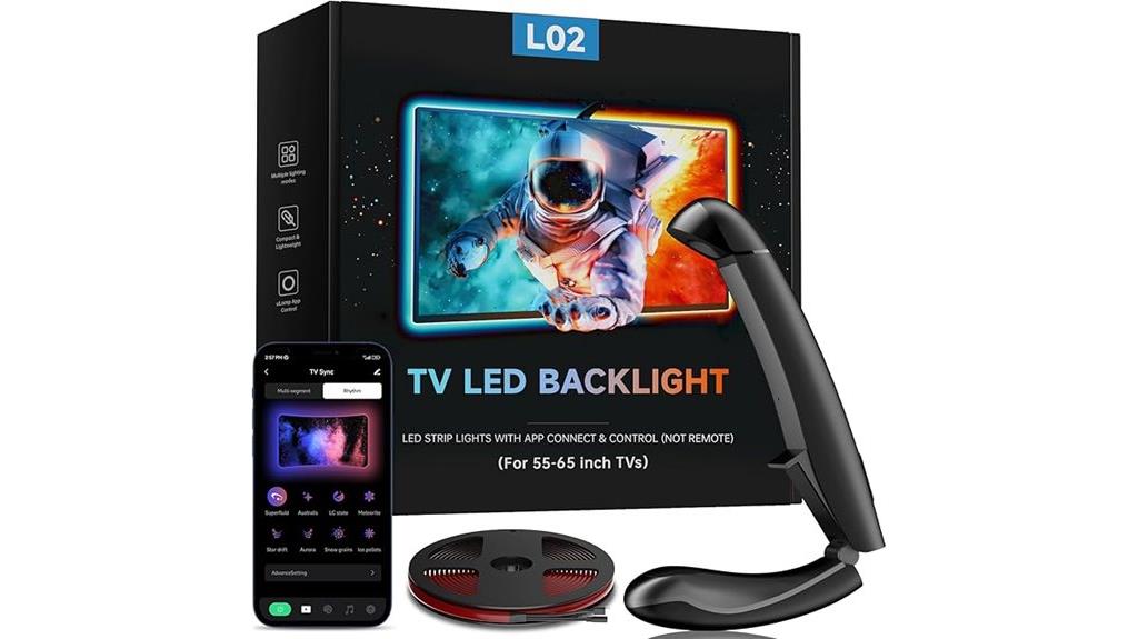 led strip synchronized lighting