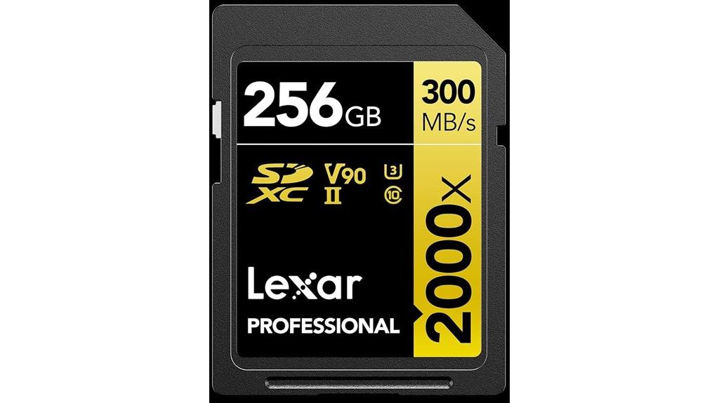 lexar 256gb sd card