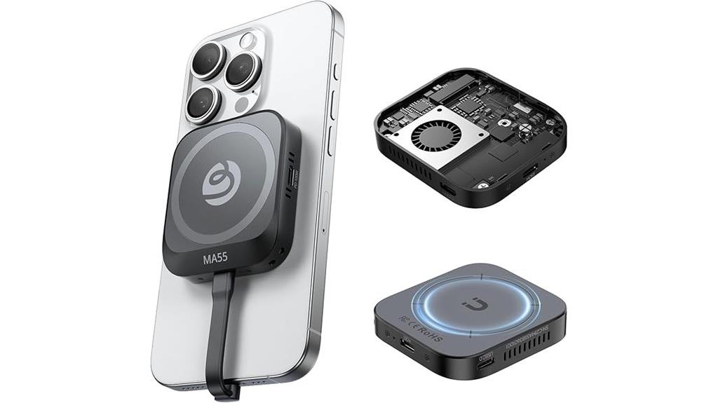 magnetic nvme ssd enclosure