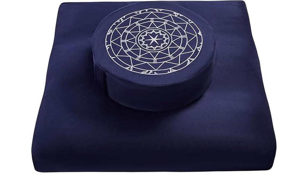 meditation cushion set comfort