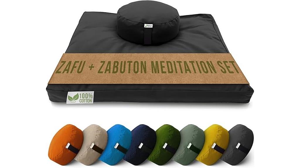 meditation cushion set