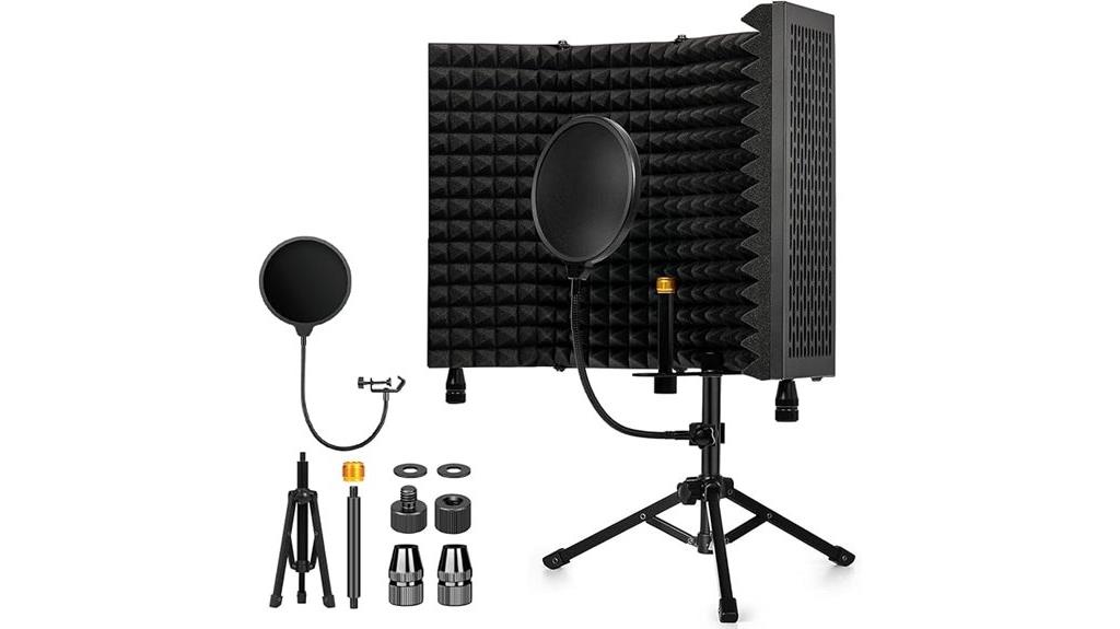 microphone isolation shield kit
