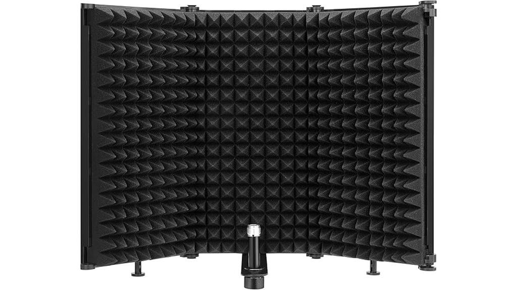 microphone isolation shield mount