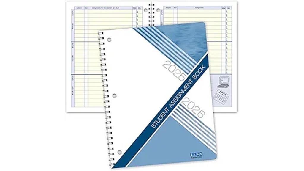 middle high school planner