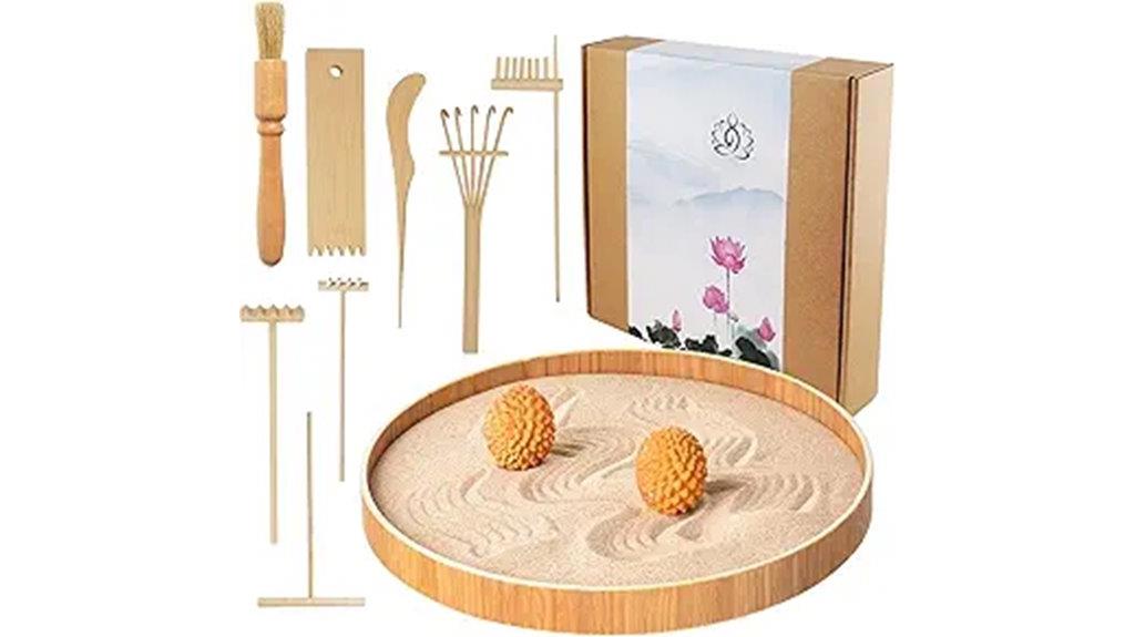 mini zen garden desk