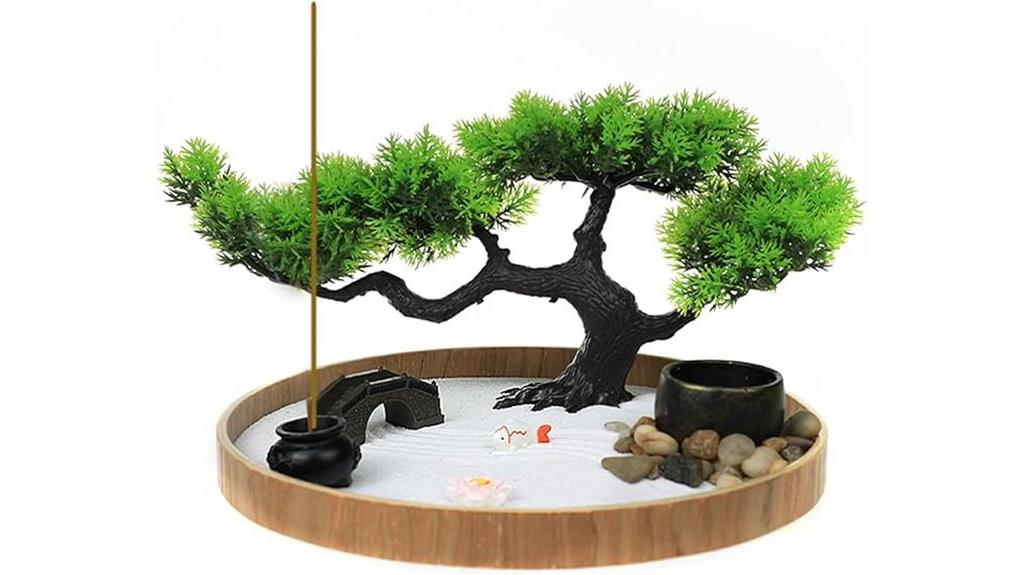 miniature zen garden desk
