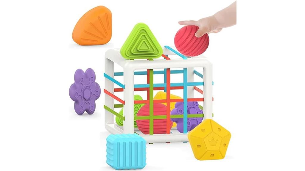 montessori shape sensory toys
