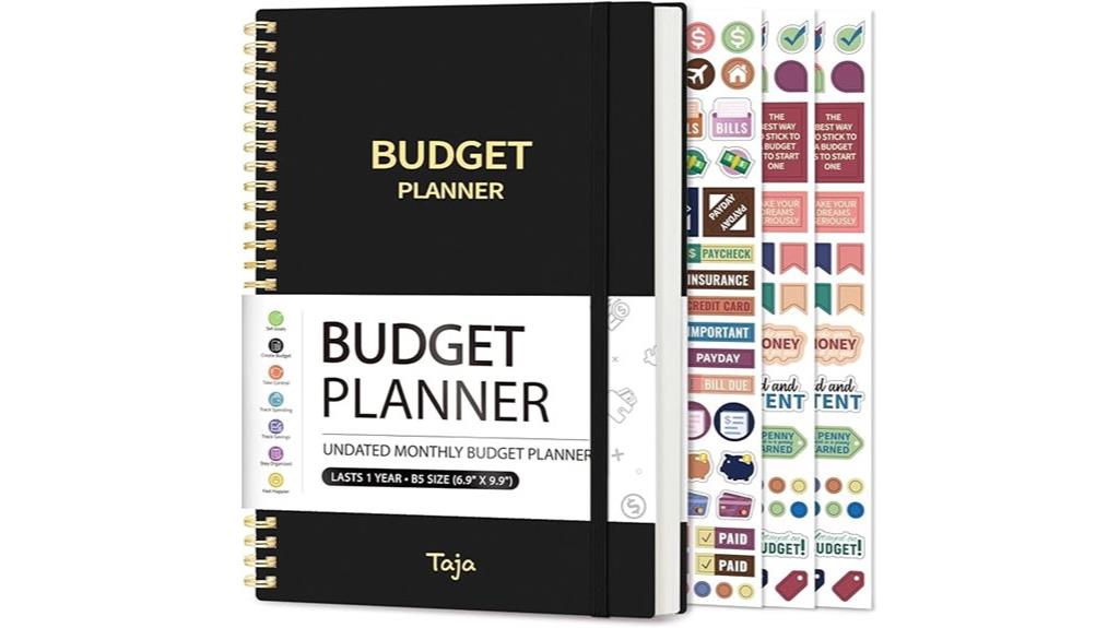 monthly expense and budget planner