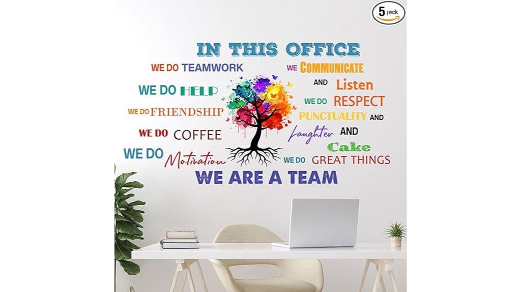 motivational office wall decals