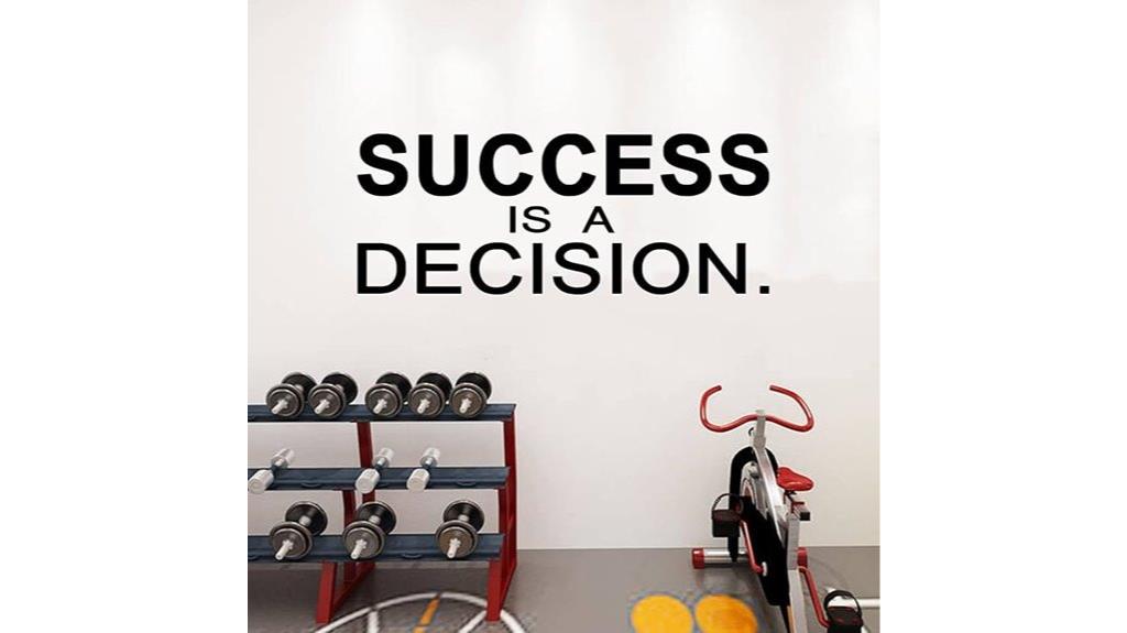 motivational wall decal