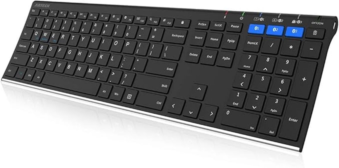 multi device bluetooth keyboard