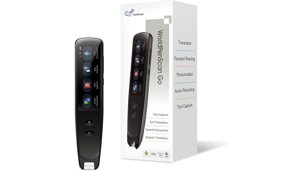 multifunctional language translation pen