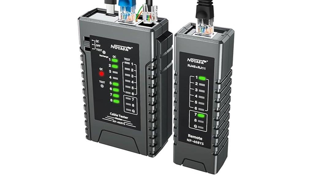 noya nf 468ys cable tester