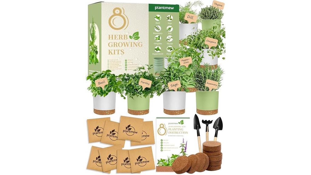 organic herb growing kit