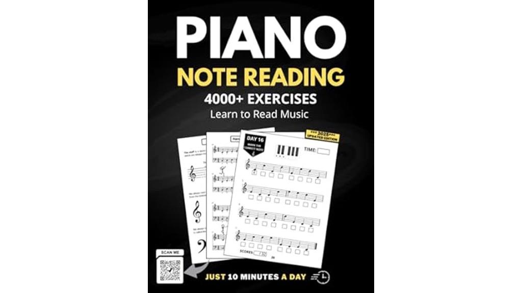 piano note reading practice