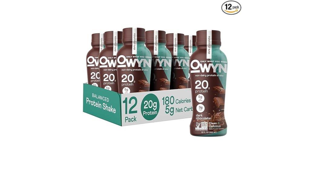 plant based protein shake pack