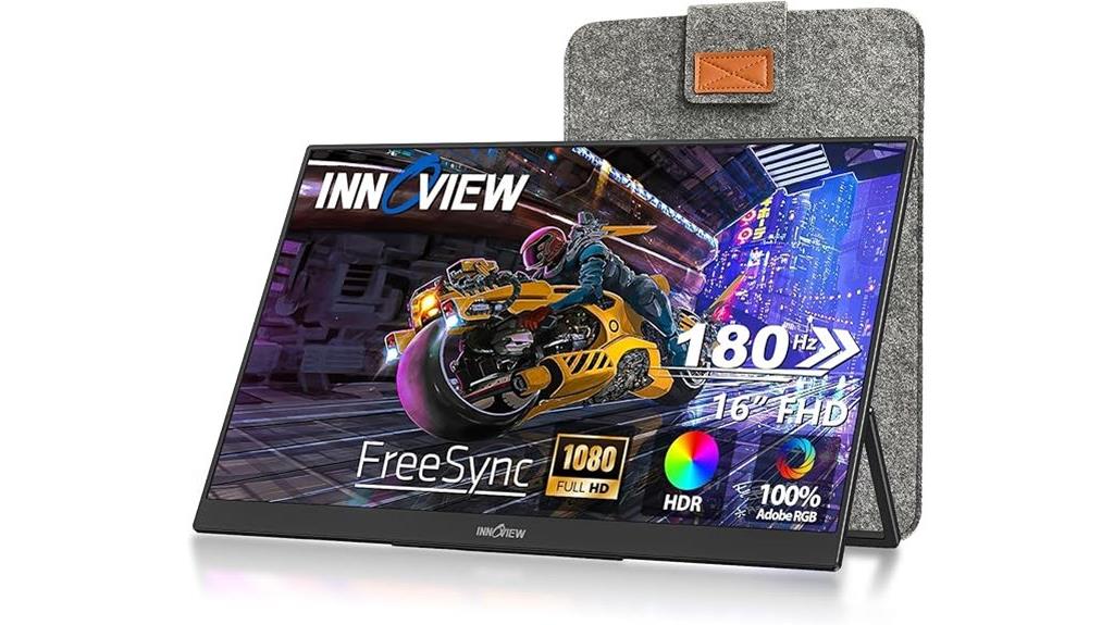 portable 16 inch fhd monitor