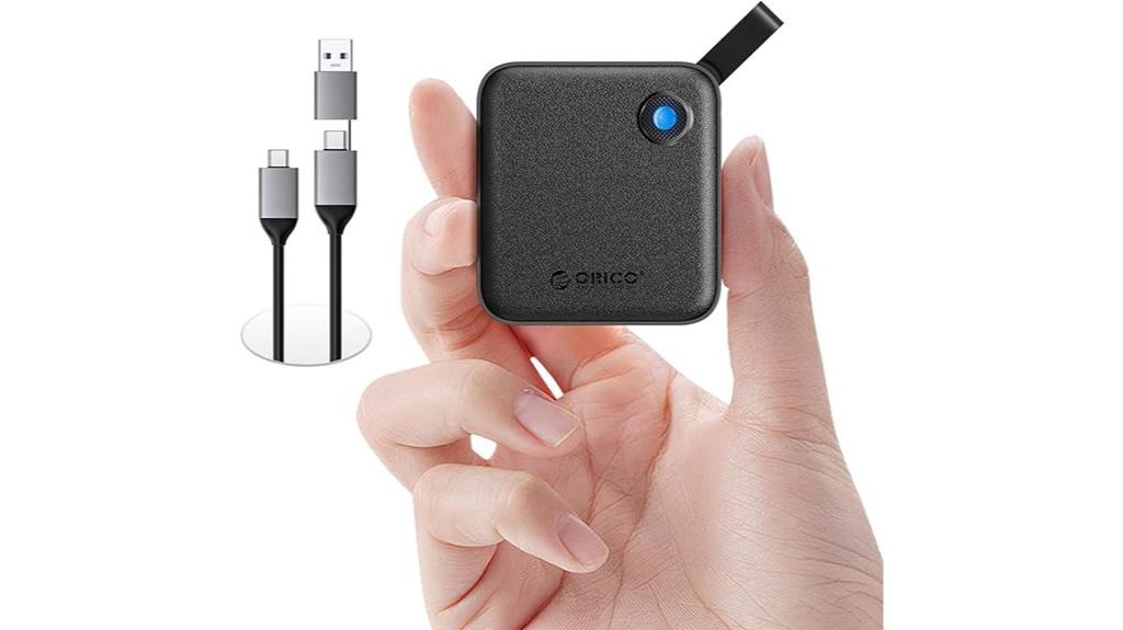 portable 256gb ssd with usb c