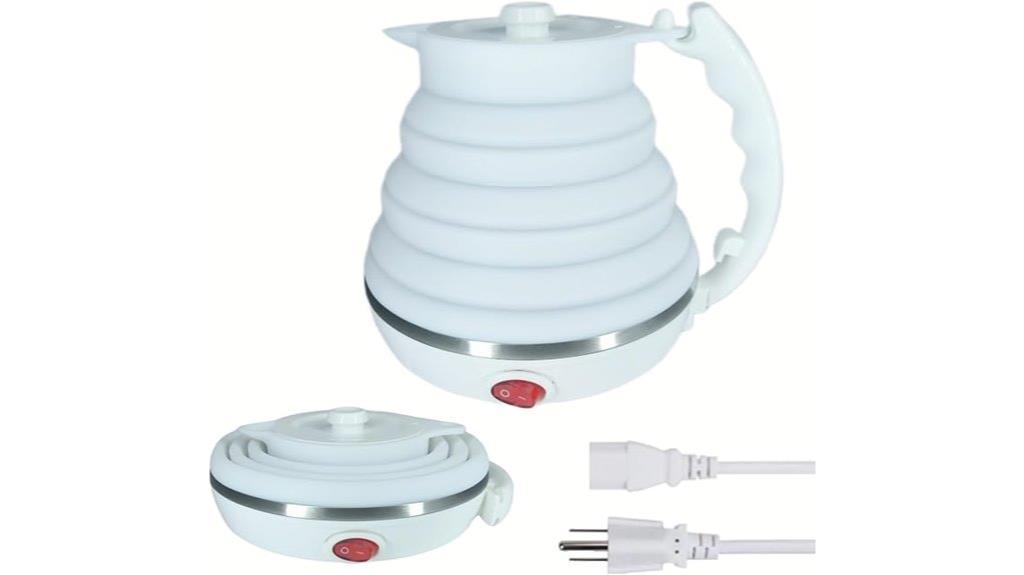 portable collapsible electric kettle