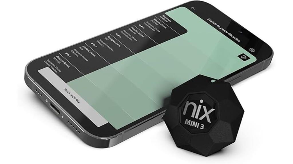 portable color sensing device