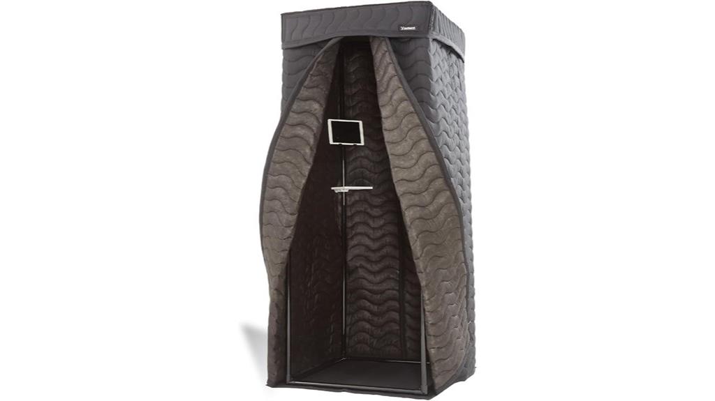 portable echo free recording booth