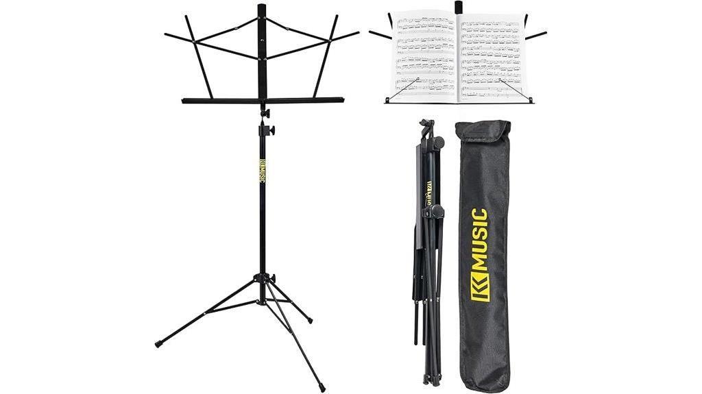 portable foldable music stand