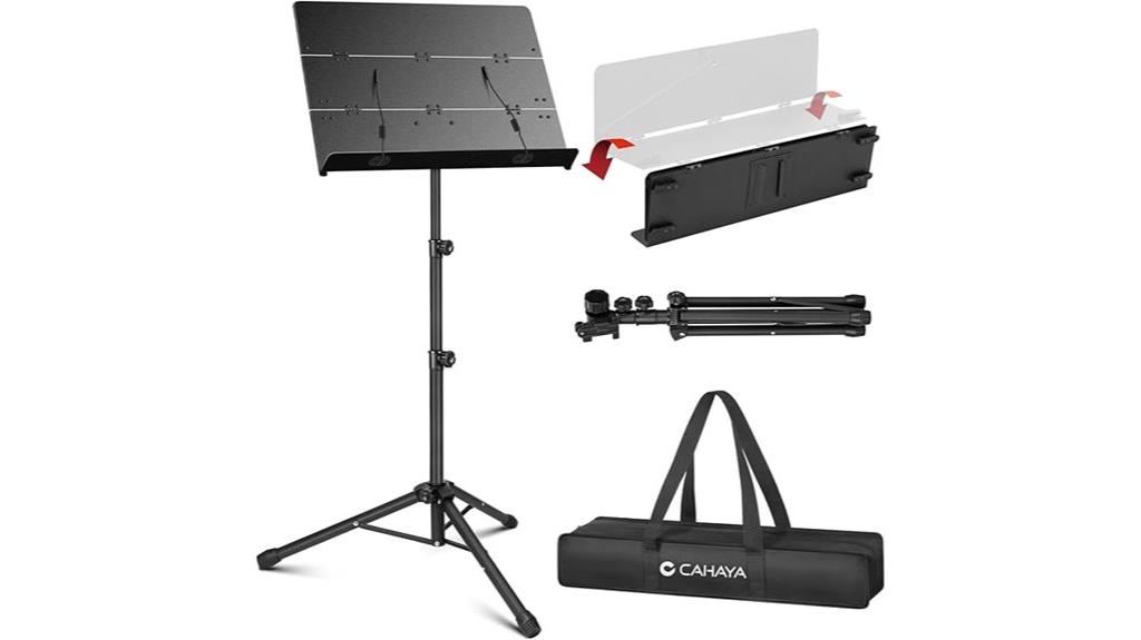 portable foldable music stand