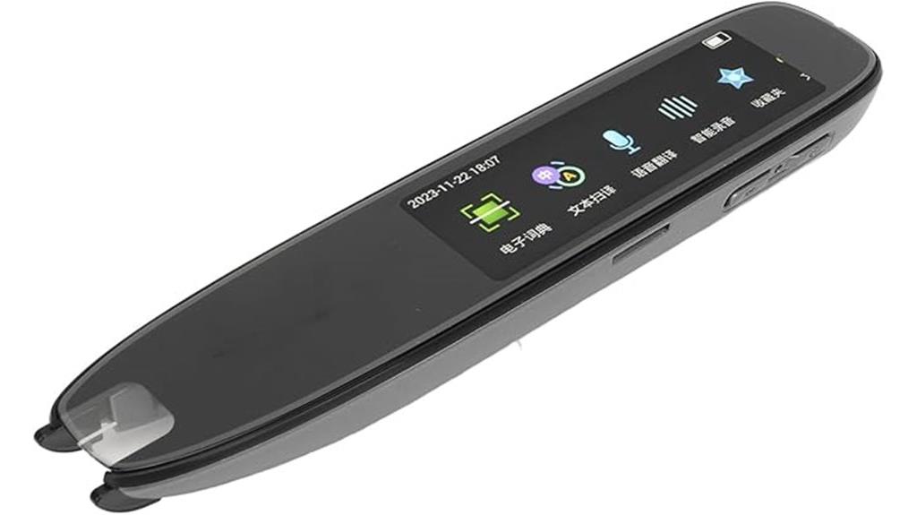 portable high resolution translator pen