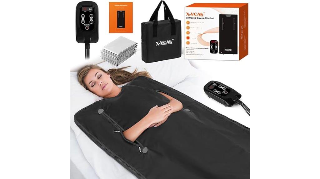 portable home sauna blanket