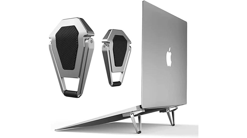 portable invisible laptop stand