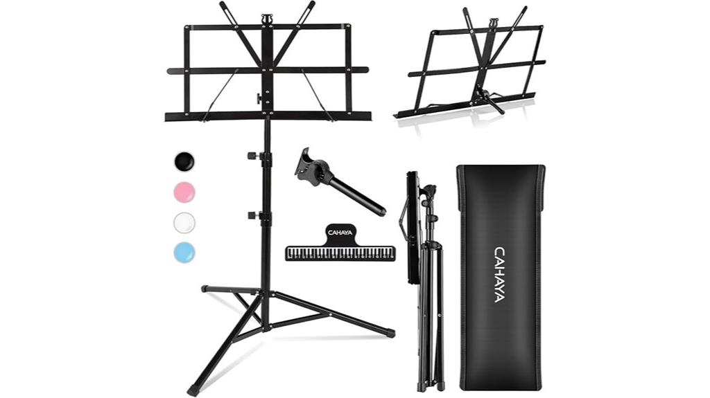 portable music stand with bag