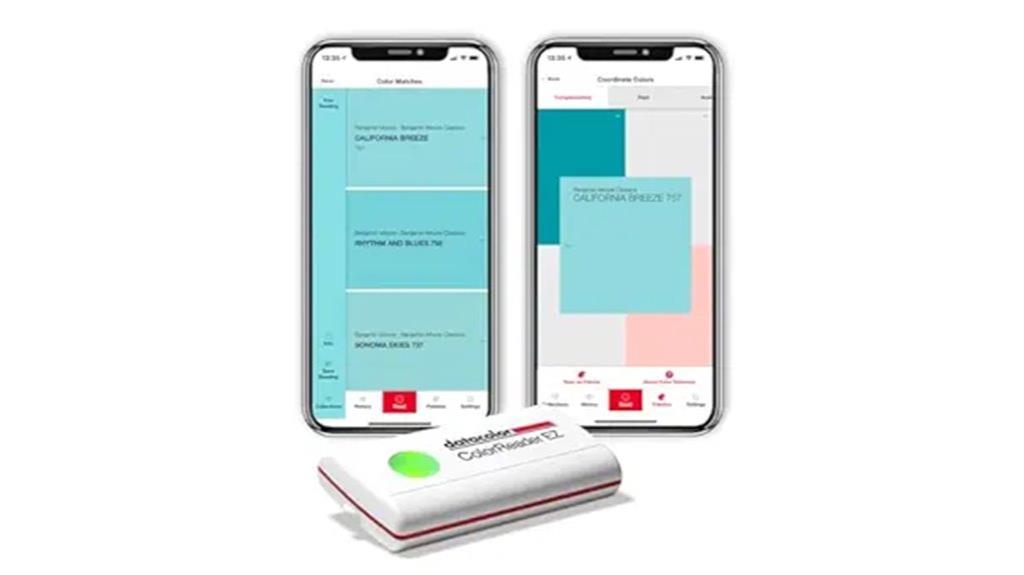 portable paint color matcher